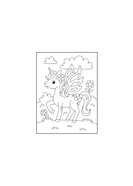 Чарівні розмальовки для дівчаток ( PDF )