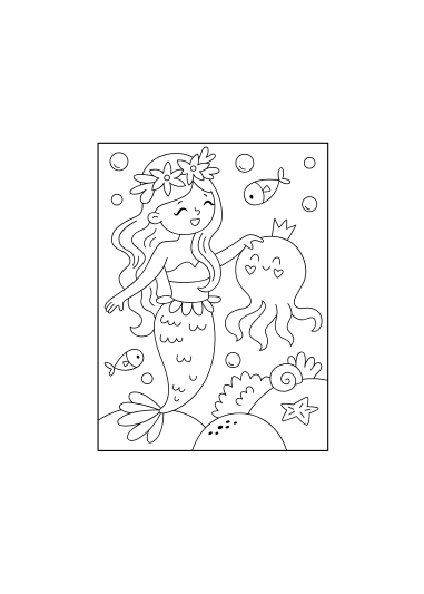 Чарівні розмальовки для дівчаток ( PDF )