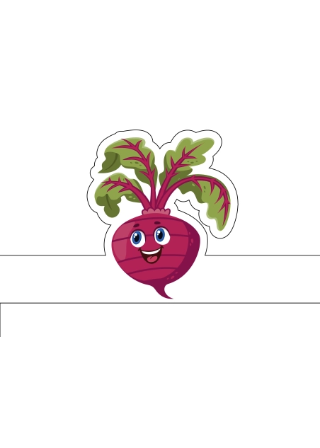 "Овочі" Маски на голову для гри та виступів ( PDF )