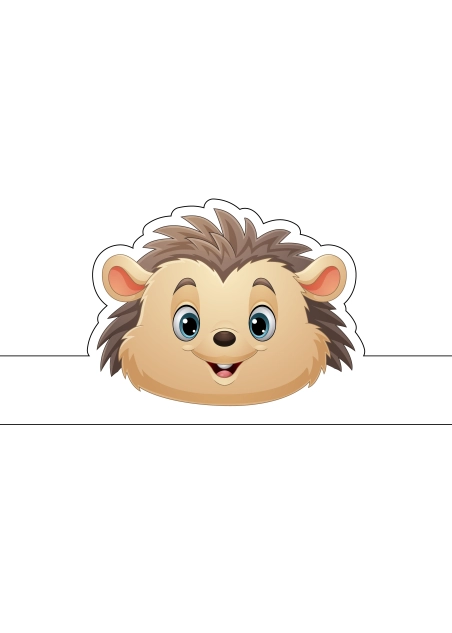 "Лісові тварини" Маски на голову для гри та виступів ( PDF )