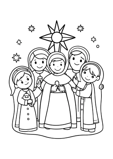 Розмальовки "РІЗДВО"